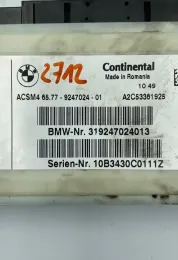 10B3430C0111Z блок управления AirBag (SRS) BMW X3 F25 2011