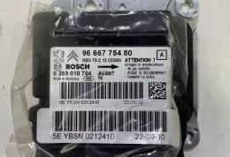 YBSN0212410 блок управління AirBag (SRS) Peugeot 3008 I 2010