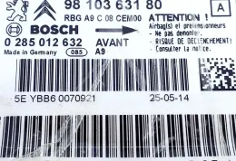 9810363180 блок управління AirBag (SRS) Peugeot 208 2014