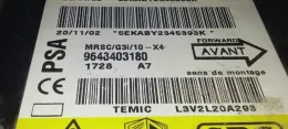 9643403180 блок управління AirBag (SRS) Citroen C5 2003