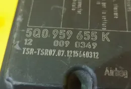 5Q0959655K блок управления AirBag (SRS) Audi A3 S3 8V 2015