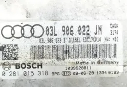 03L906022H блок управления ecu Audi A4 S4 B8 8K 2008