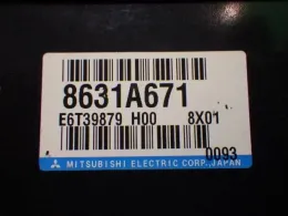 8631A671 блок управления двигателем Mitsubishi Pajero, mini