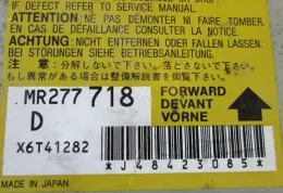 X6T41282 блок управління AirBag (SRS) Mitsubishi L400, Space Gear 1998 - фото