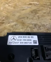 Mercedes W204 блок управління клімат контролем