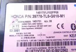 39770-TL0-G010-M1 блок управления Bluetooth Honda Accord 2011