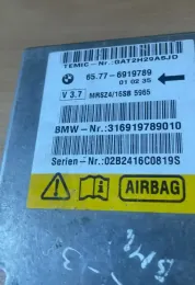 02B2416C0819S блок управления AirBag (SRS) BMW 5 E39 2002