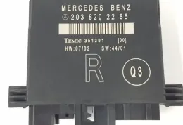 A2038202285 блок управління Mercedes-Benz C W203 2000 р.в - фото