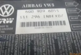 6Q0909605AE00E блок управління AirBag (SRS) Seat Ibiza III (6L) 2002 - фото