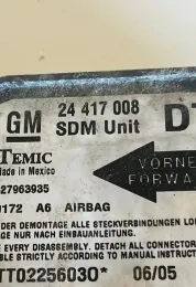 DT02256030 блок управления AirBag (SRS) Opel Corsa C 2004