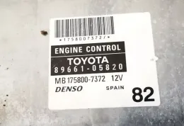 8966105820 блок управления ECU Toyota Avensis T250 2005