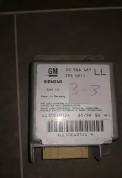 5WK4112 блок управления AirBag (SRS) Opel Calibra 1993