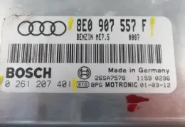 Блок управления ECU 0261207401 ecu audi a4 b6 2.0 8e0907557f