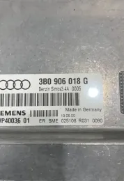 Блок управления ECU 3B0906018G ecu audi a4 b5 1.6 5wp40072 04