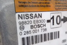 0285001738 блок управління AirBag (SRS) Nissan Pathfinder R51 2007