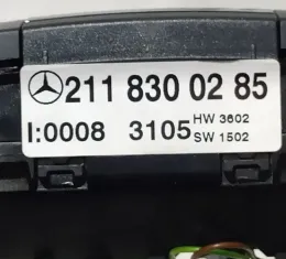 Задній блок керування кліматом Mercedes W219 W211