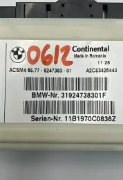 11B1970C0836Z блок управления AirBag (SRS) BMW X3 F25 2012