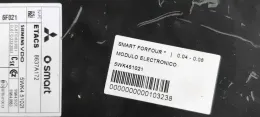 5WK451021 блок управління двигуном Smart ForFour I 2004 - фото