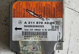 500503280322 блок управління AirBag (SRS) Mercedes-Benz E W211 2004
