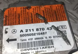 500505210487 блок управління AirBag (SRS) Mercedes-Benz E W211 2005