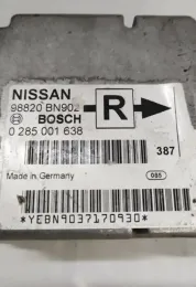 YEBN9037170930 блок управління AirBag (SRS) Nissan Almera N16