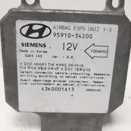 9591034200 блок управління AirBag (SRS) Hyundai Sonata 1996