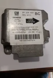 BCS0034874Y блок управления AirBag (SRS) Opel Astra G 1999