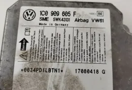 17080418 AirBag (SRS) control unit Volkswagen Sharan 2008