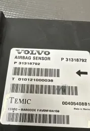 010121000038 блок управления AirBag (SRS) Volvo XC60 2011