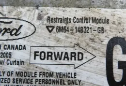 6M6414B321GB AirBag (SRS) control unit Ford Maverick 2003