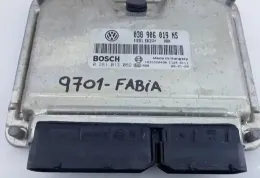 038906018NS блок управління ECU Skoda Fabia Mk2 (5J) 2009