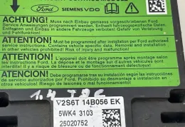 2S6T14B056EK блок управления AirBag (SRS) Ford Fiesta 2003