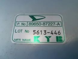 8965087224000 блок управления рулевой Daihatsu Mira
