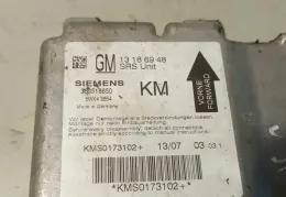 360518650 блок управления AirBag (SRS) Opel Vectra C 2006