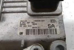 261207961 блок управления ECU Opel Agila A 2003