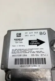 BGS1081286 блок управления AirBag (SRS) Opel Zafira A 2004