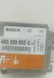 4B0959755G блок управления airbag (srs) Audi A6 S6 C5 4B 2000 - фото
