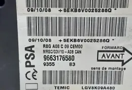 153073 блок управління AirBag (SRS) Peugeot 1007 2005