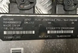 80934E блок управления ECU Peugeot Partner 2005