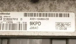 Блок управления AV21-12A650-CD fiesta mk7 1.25 av2112a650cd s180047012d