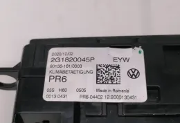 2G1820045P блок управления климат-контроля Volkswagen Polo 2017