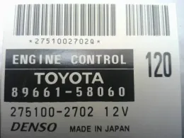 2751002702 блок керування двигуном до Toyota