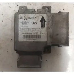 DWS0206945D блок управління AirBag (SRS) Opel Zafira A 1999