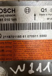 0709115550 блок управления AirBag (SRS) Mercedes-Benz E W211 2003