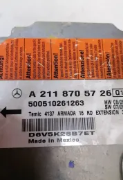 500510261263 блок управління AirBag (SRS) Mercedes-Benz E W211 2005