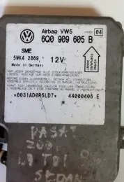 44000406E блок управління AirBag (SRS) Volkswagen PASSAT B5.5 2001
