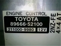 8966652100 блок керування двигуном до Toyota Vitz