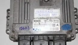 9654750380 блок управления ECU Peugeot 207 2006