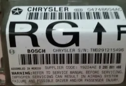 291215496 блок управления AirBag (SRS) Chrysler Voyager 2001