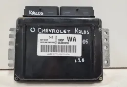 1BOPWA блок управления ECU Chevrolet Kalos 2005